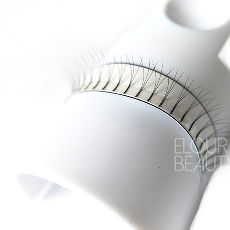 Rootless 0.05 Russian Volume 3D Mink Eyelash Extensions Reliable Supplier China EL11